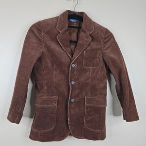Polo Ralph Laurn Vintage Brown Corduroy Blazer Size 8-10